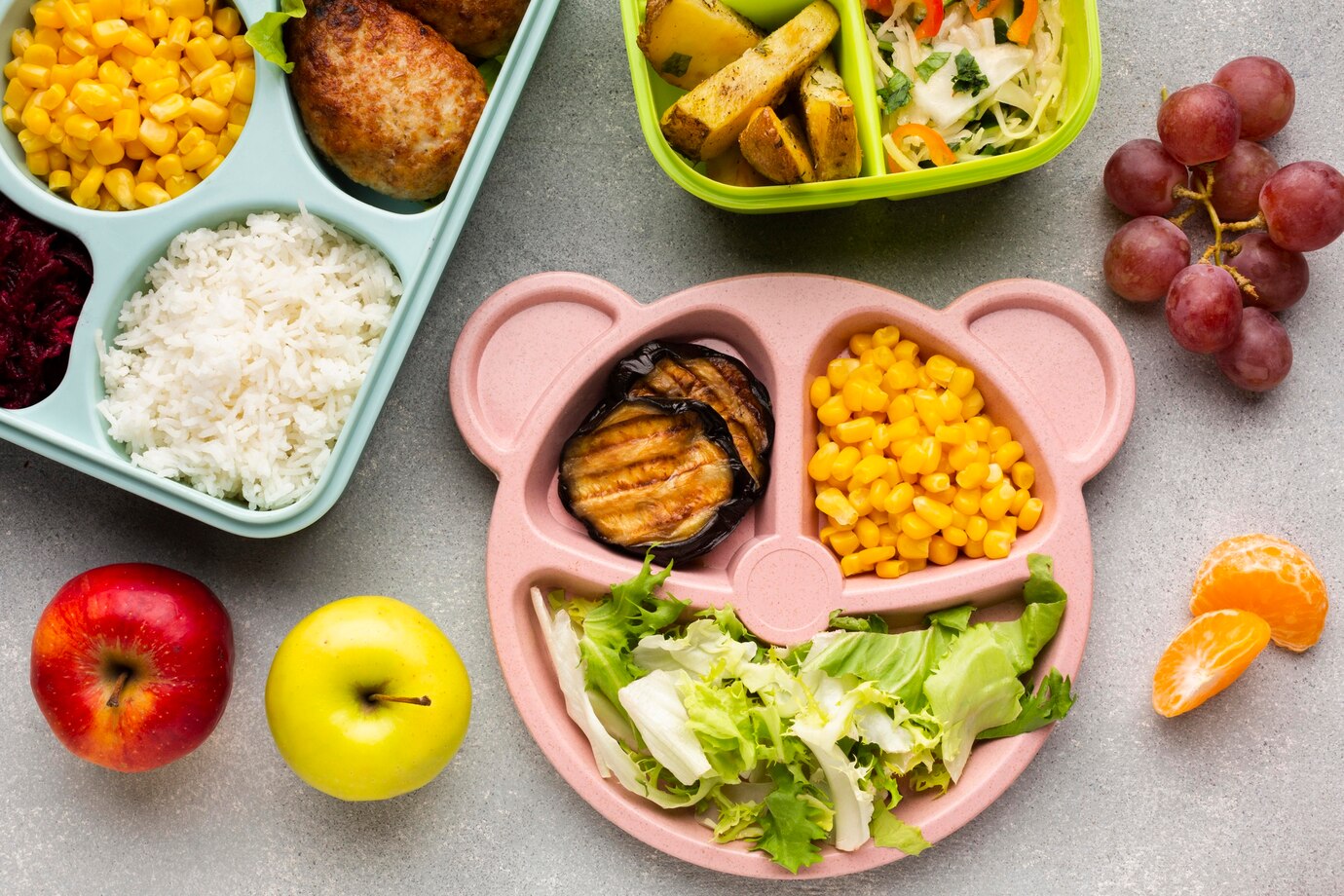 Conseils pour des repas équilibrés pour les enfants en crèche